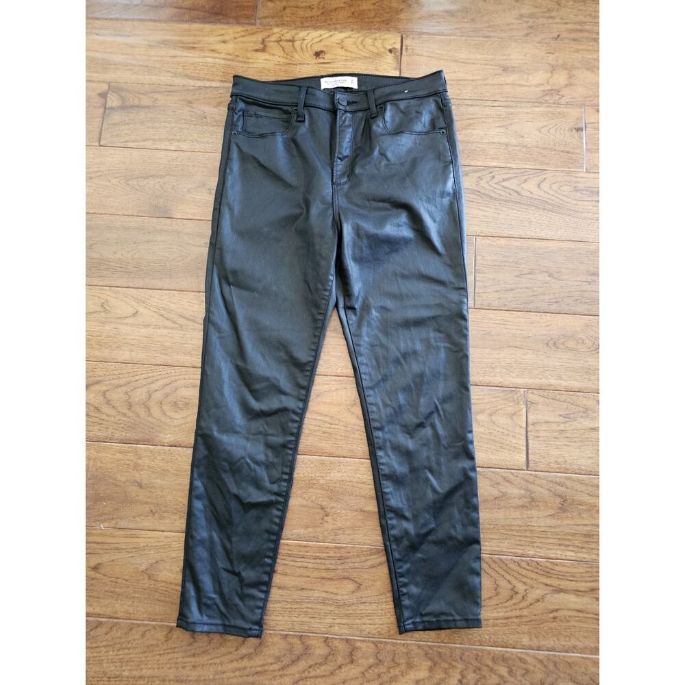 Abercrombie & Fitch Super Skinny Ankle High‎ Rise Women's Size 30/10 Black